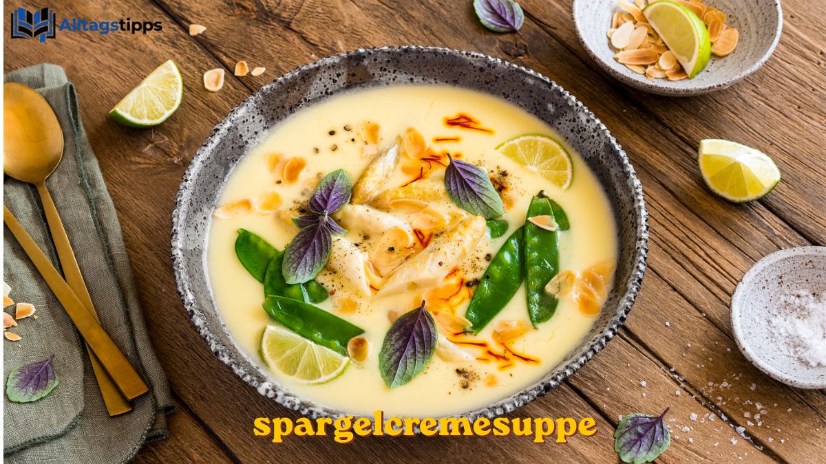 Spargelcremesuppe Rezept wie bei Oma – cremig & aromatisch
