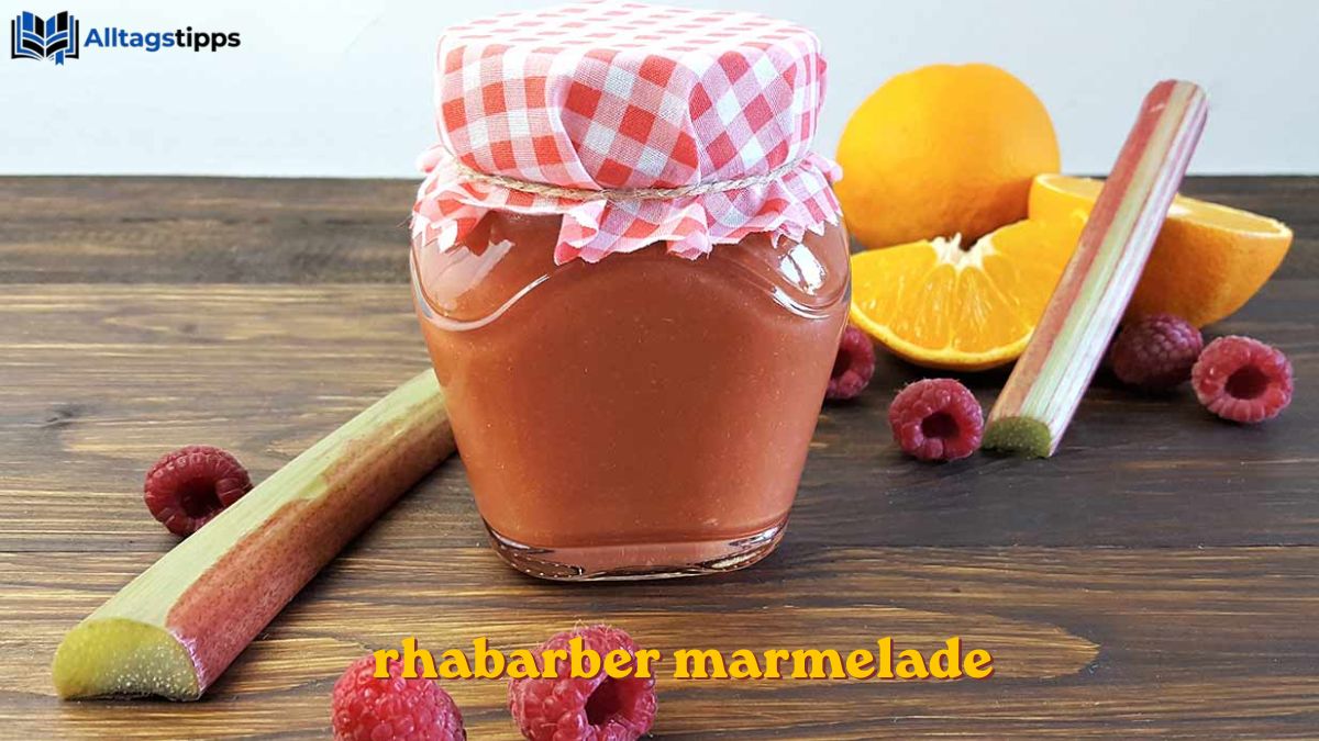 rhabarber marmelade