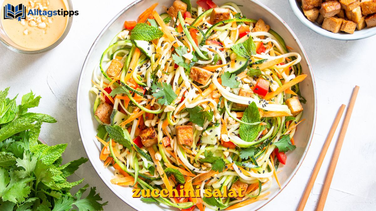 Zucchini Salat: Frisch, vielseitig und überraschend lecker